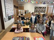Návštěva předškoláků v 1.třídě ZŠ Mlýnská